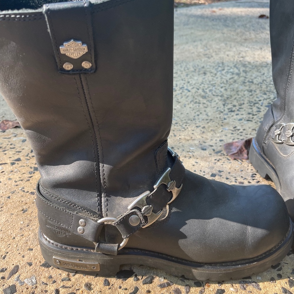 Harley Davidson boots.  Mens size 13.  Black.